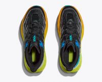 HOKA SPEEDGOAT 5 BLACK ET EVENING PRIMROSE  Chaussures de trail pas cher