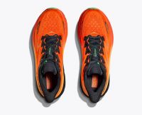 HOKA CLIFTON 9 FLAME ET VIBRANT ORANGE Chaussures de running pas cher