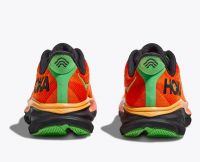 HOKA CLIFTON 9 FLAME ET VIBRANT ORANGE Chaussures de running pas cher
