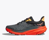 HOKA CHALLENGER ATR  7 CASTELROCK ET FLAME Chaussures de Trail pas cher