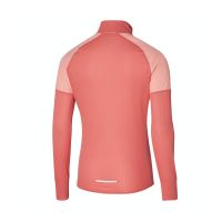 MIZUNO HYBRID LS TEE LANTANA ET APRICOT Seconde couche chaude pas cher