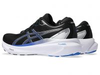 ASICS GEL KAYANO 30 BLACK ET ILLUSION BLUE Chaussure running asics pas cher