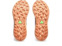 ASICS FUJILITE 4 BLACK ET TERRACOTTA Chaussures de trail pas cher