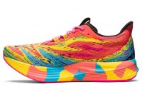 ASICS NOOSA TRI 15 AQUARIUM ET VIBRANT YELLOW Chaussures running pas cher