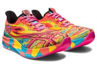 ASICS NOOSA TRI 15 AQUARIUM ET VIBRANT YELLOW Chaussures running pas cher