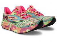 ASICS NOOSA TRI 15 SUMMER DUNE ET LIME GREEN Chaussures running pas cher