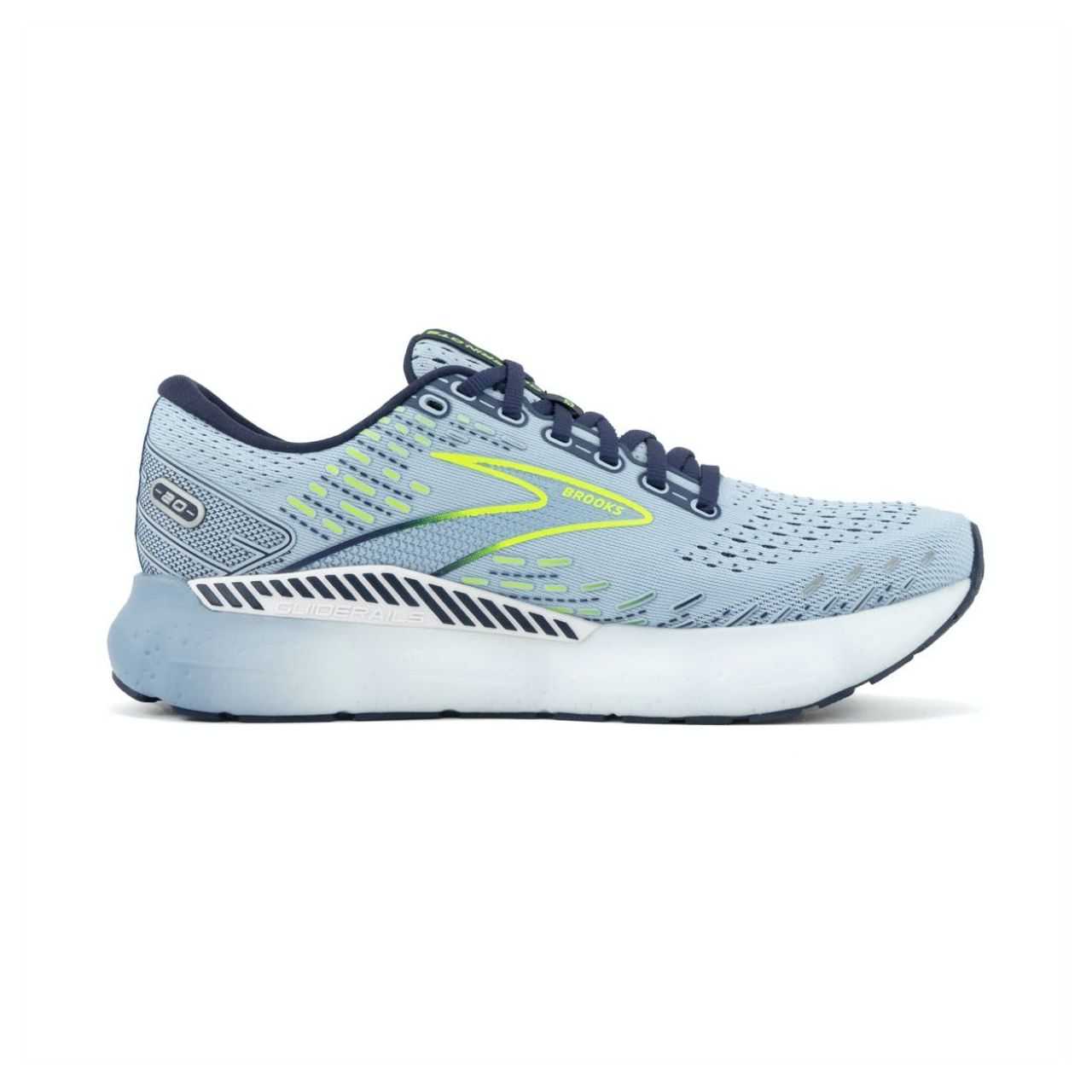 BROOKS GLYCERIN GTS 20 LIGHT BLUE  Chaussures de running