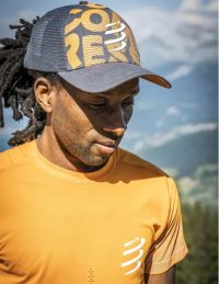 COMPRESSPORT TRUCKER CAP AUTUMN GLORY Casquette running pas cher