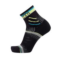 SIDAS CHAUSSETTES TRAIL ULTRA BLACK ET JAUNE Chaussettes de running pas cher