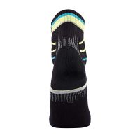 SIDAS CHAUSSETTES TRAIL ULTRA BLACK ET JAUNE Chaussettes de running pas cher