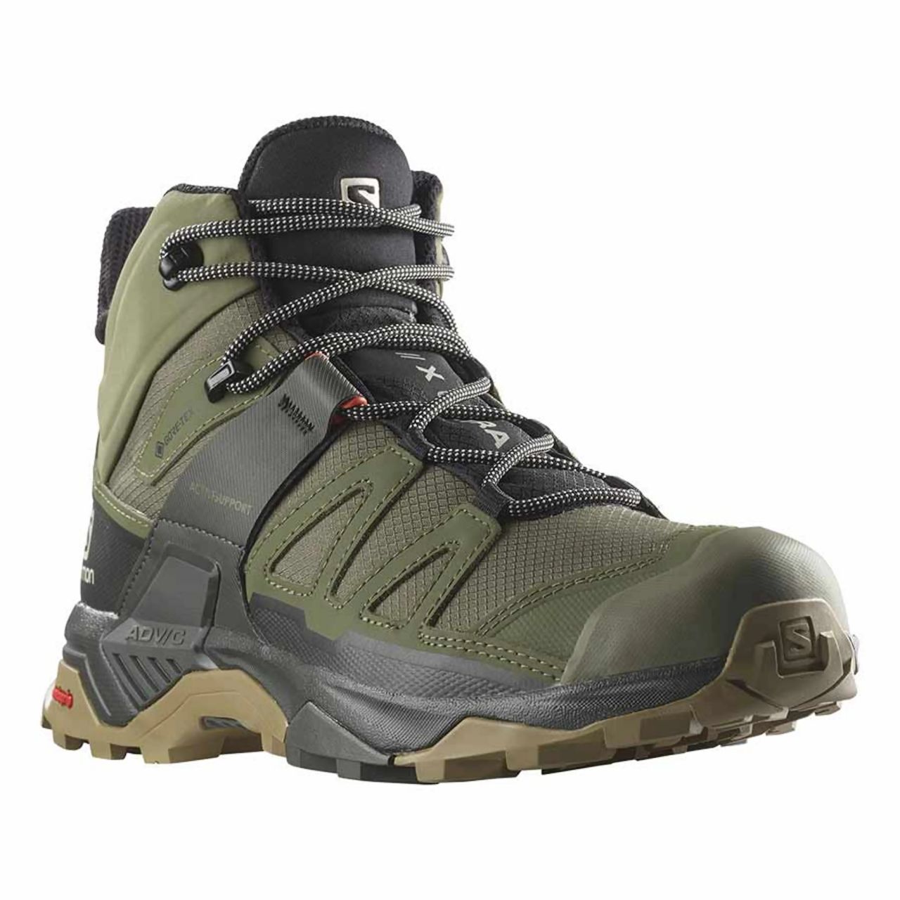 SALOMON X ULTRA 4 GTX MID PEAT ET KELP Chaussures de Randonnée étanche