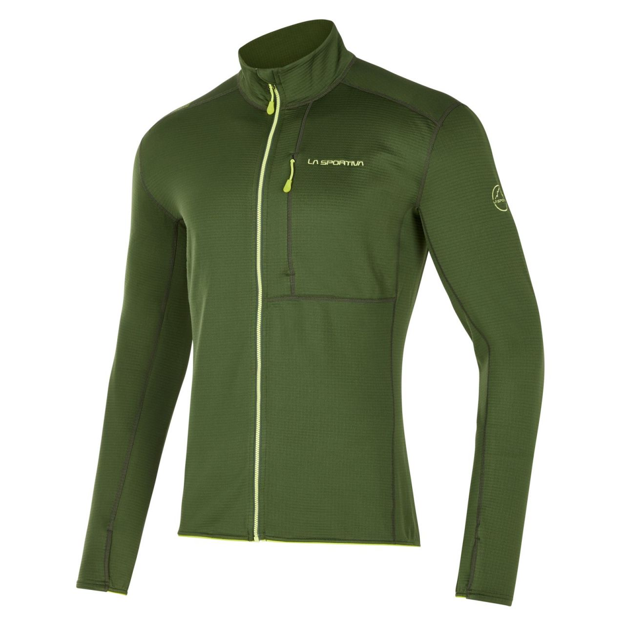 LA SPORTIVA CHILL JACKET FOREST ET LIME PUNCH Veste
