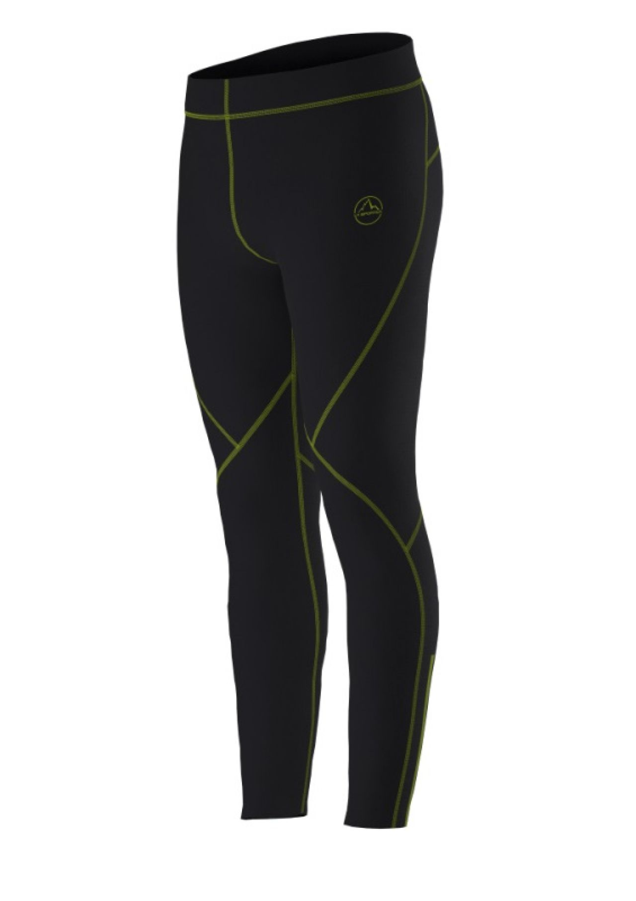 LA SPORTIVA INSTANT PANT BLACK ET LIME PUNCH Collant running