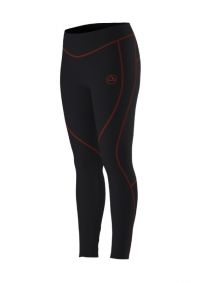 LA SPORTIVA INSTANT PANT BLACK ET CHERRY TOMATO Collant running