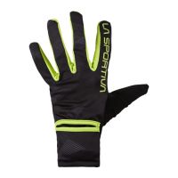 LA SPORTIVA TRAIL GLOVES BLACK ET LIME  Gants running 2 en 1