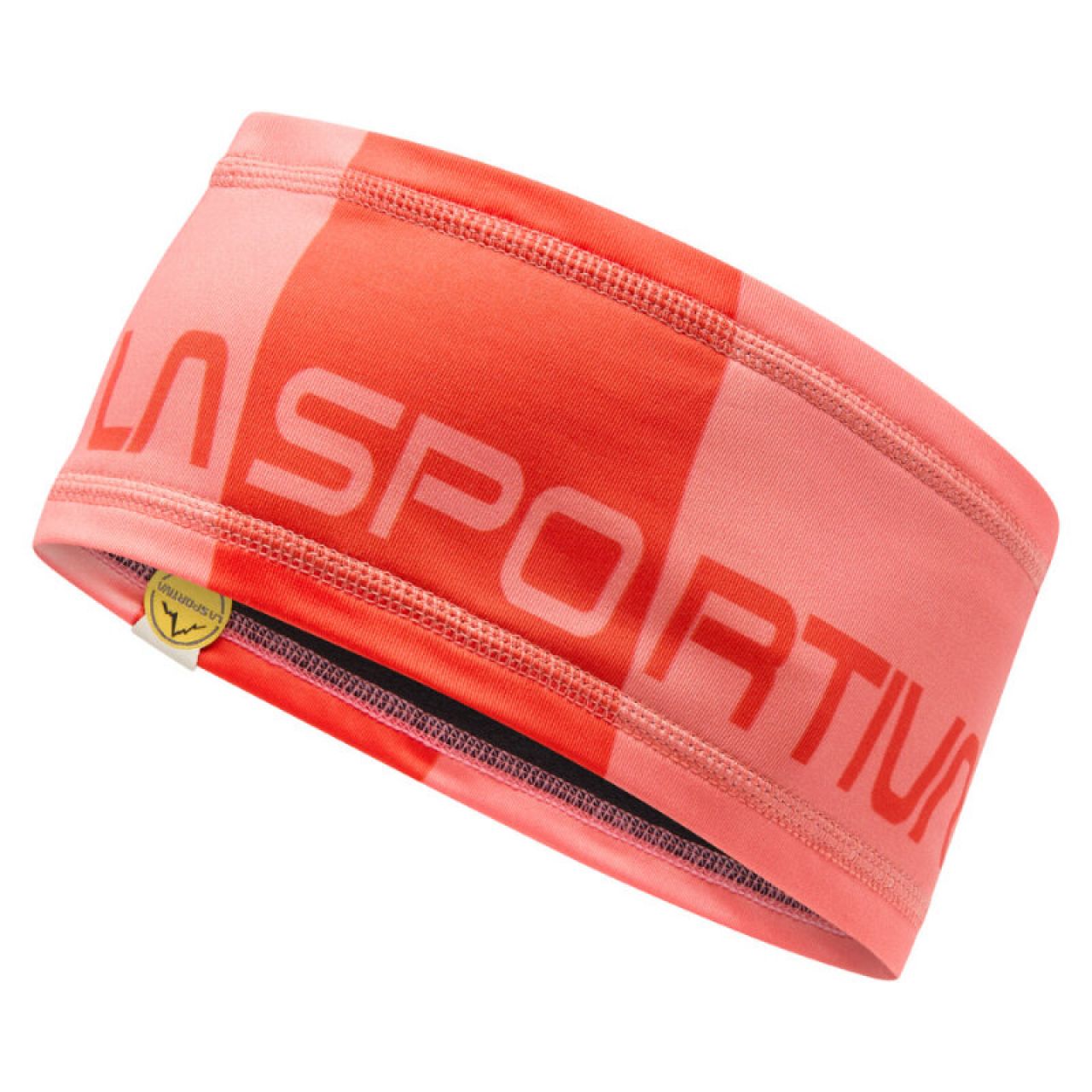 LA SPORTIVA DIAGONAL HEADBAND FLAMINGO ET CHERRY TOMATO Bandeau sport