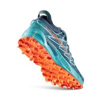 LA SPORTIVA MUTANT STORM BLUE ET CHERRY TOMATO  chaussure de  trail pas cher