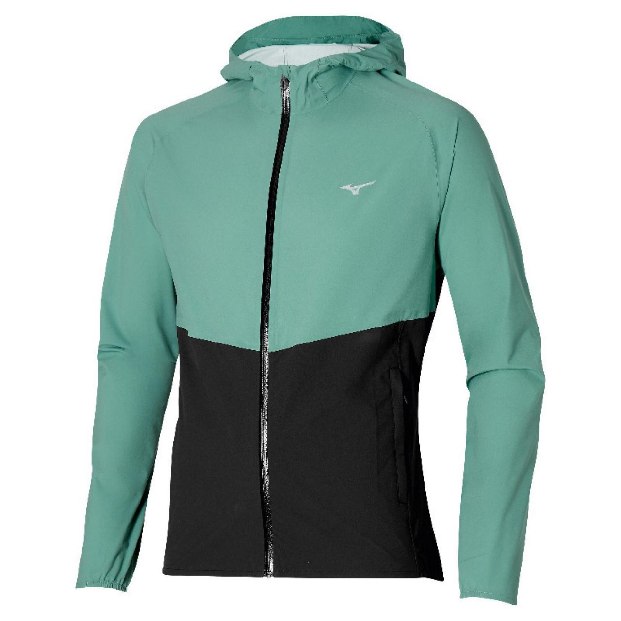 MIZUNO WATERPROOF 20K MINERAL BLUE Veste running etanche