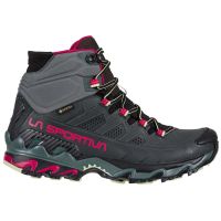 LA SPORTIVA ULTRA RAPTOR II  LEATHER GTX CHARCOAL ET CERISE Chaussure de randonnée pas cher