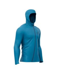 COMPRESSPORT HURRICANE WATERPROOF 10/10 JACKET MOSAIC BLUE Veste étanche