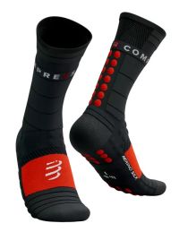 COMPRESSPORT PRO RACING SOCKS WINTER RUN BLACK Chaussettes running