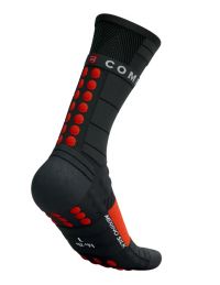 COMPRESSPORT PRO RACING SOCKS WINTER RUN BLACK Chaussettes running pas cher