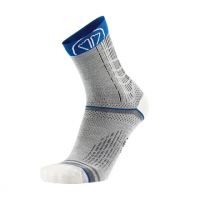 SIDAS WINTER RUN GREY ET BLUE Chaussettes de running hiver