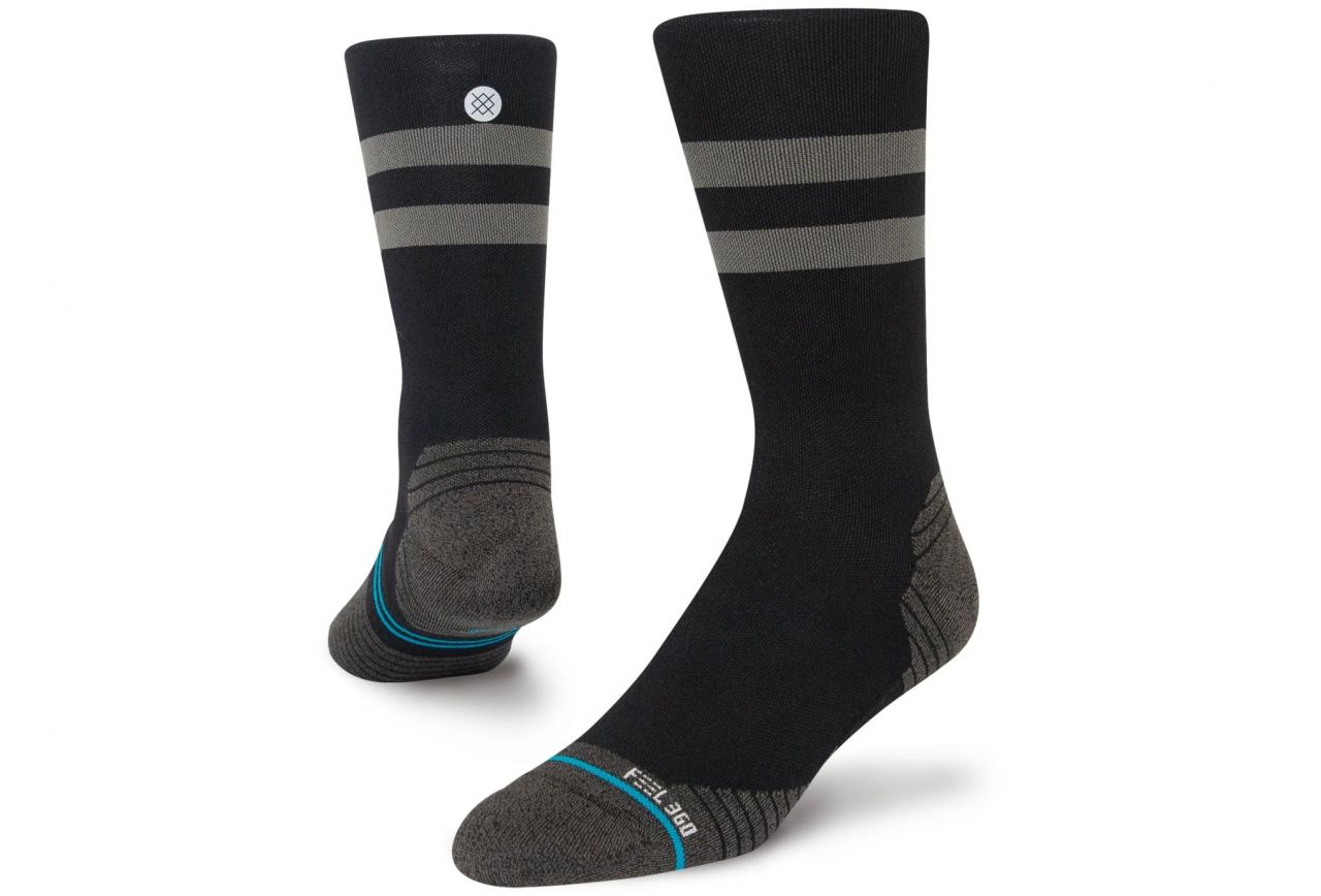 STANCE CHAUSSETTES MI MOLLET NOIRES FRANCHISE Chaussettes de running