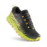 LA SPORTIVA  LYCAN GTX BLACK ET LIME PUNCH chaussure de  trail pas cher