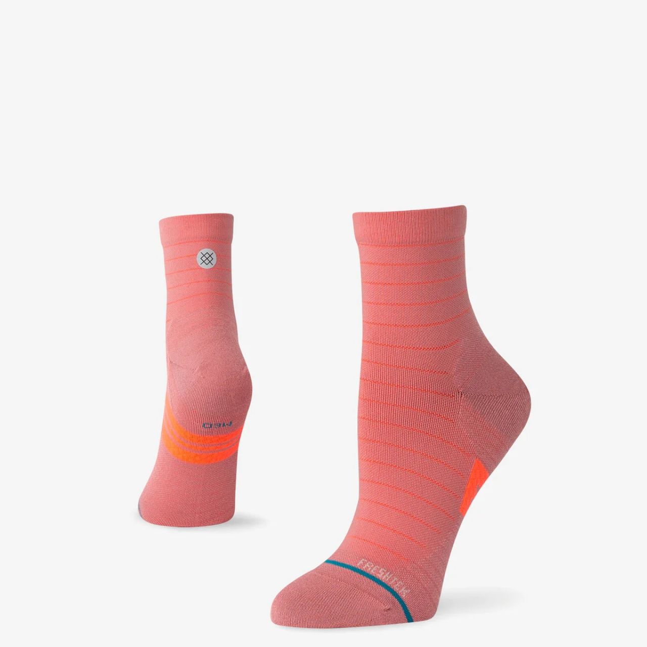 STANCE CHAUSSETTES AMARI QTR DUSTYROSE Chaussettes de running