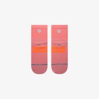 STANCE CHAUSSETTES AMARI QTR DUSTYROSE Chaussettes de running pas cher