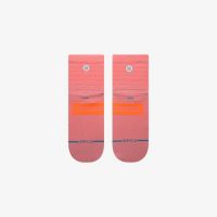 STANCE CHAUSSETTES AMARI QTR DUSTYROSE Chaussettes de running pas cher