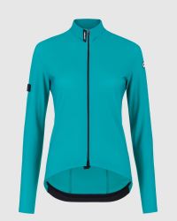 ASSOS UMA GT 2/3 LS JERSEY  C2 TURQUOISE GREEN Maillot vélo pas cher