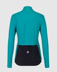 ASSOS UMA GT 2/3 LS JERSEY  C2 TURQUOISE GREEN Maillot vélo pas cher