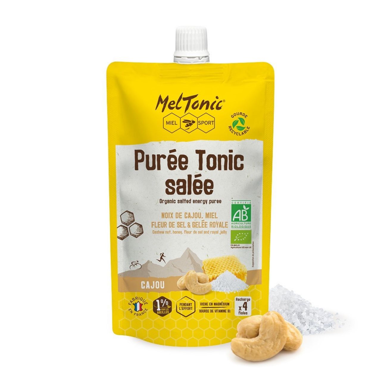MELTONIC PUREE ENERGETIQUE SALEE CAJOU  MIEL ET GELEE ROYALE