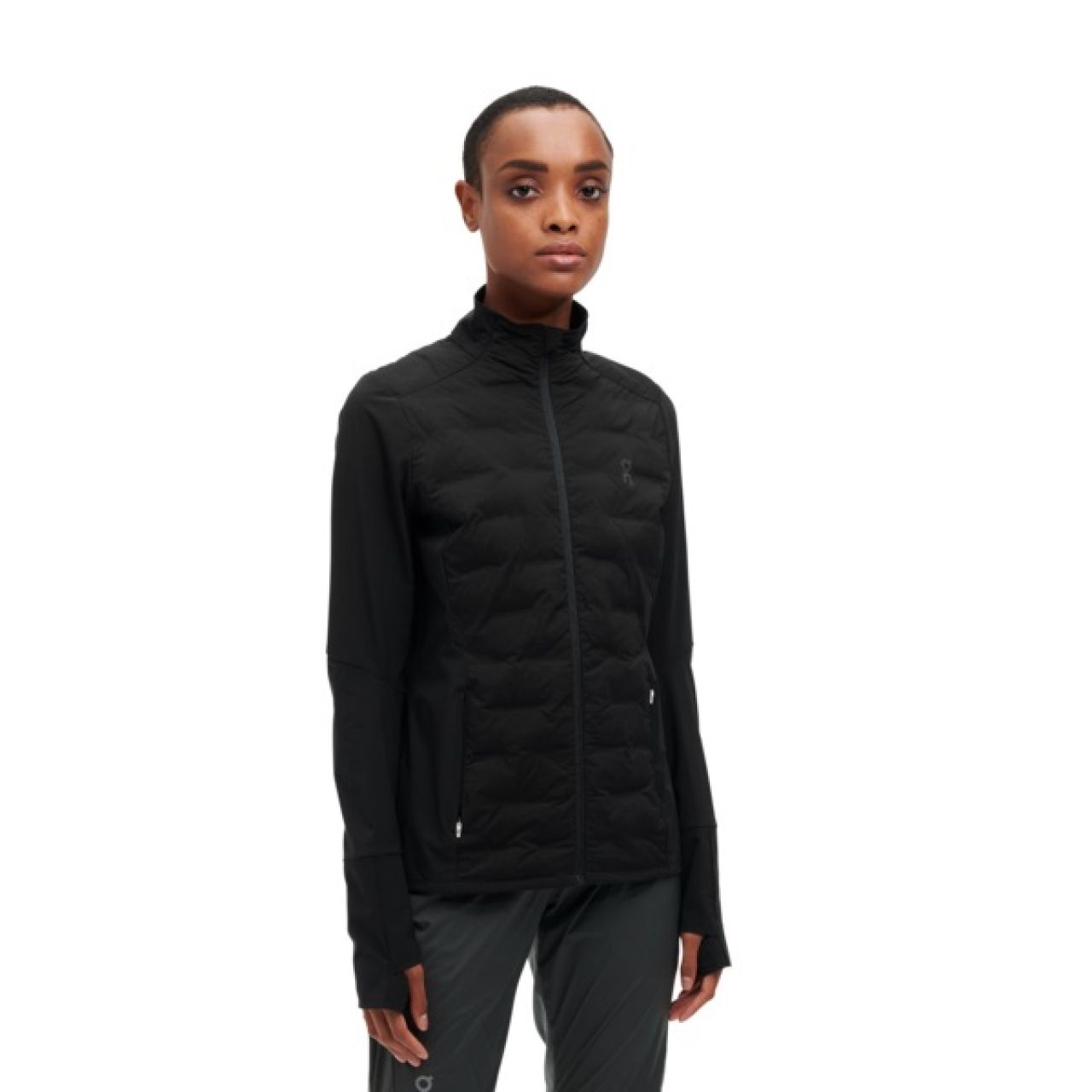 ON RUNNING CLIMATE JACKET W BLACK  Veste chaude