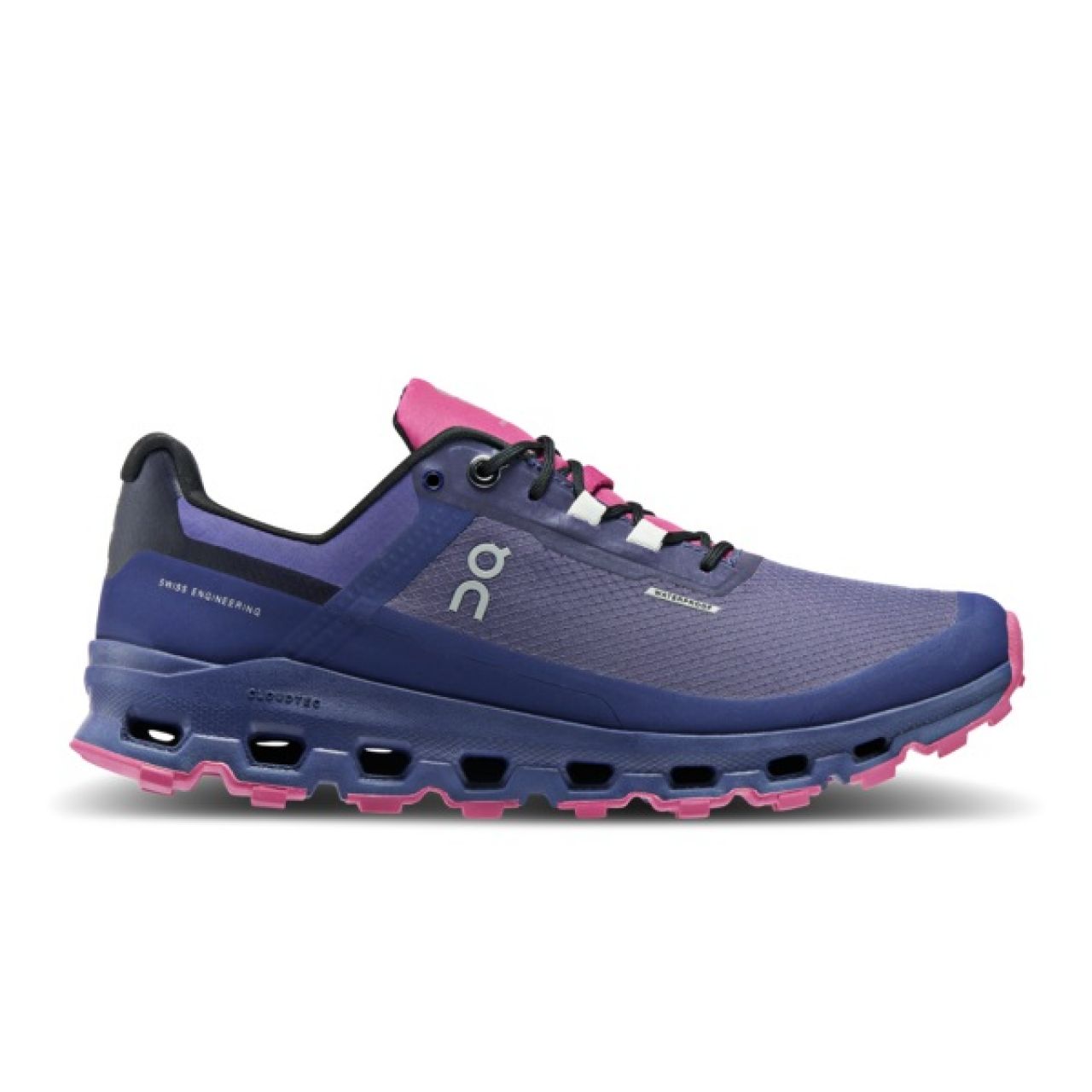 ON RUNNING CLOUDVISTA WATERPROOF FLINT ET ACAI Chaussures de trail étanche