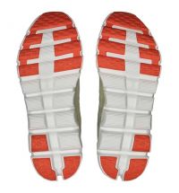 ON RUNNING CLOUDFLOW 4 WHITE ET HAY  Chaussures de running pas cher
