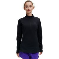 ON RUNNING CLIMATE SHIRT WOMEN BLACK Sweat running pas cher