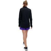 ON RUNNING CLIMATE SHIRT WOMEN BLACK Sweat running pas cher