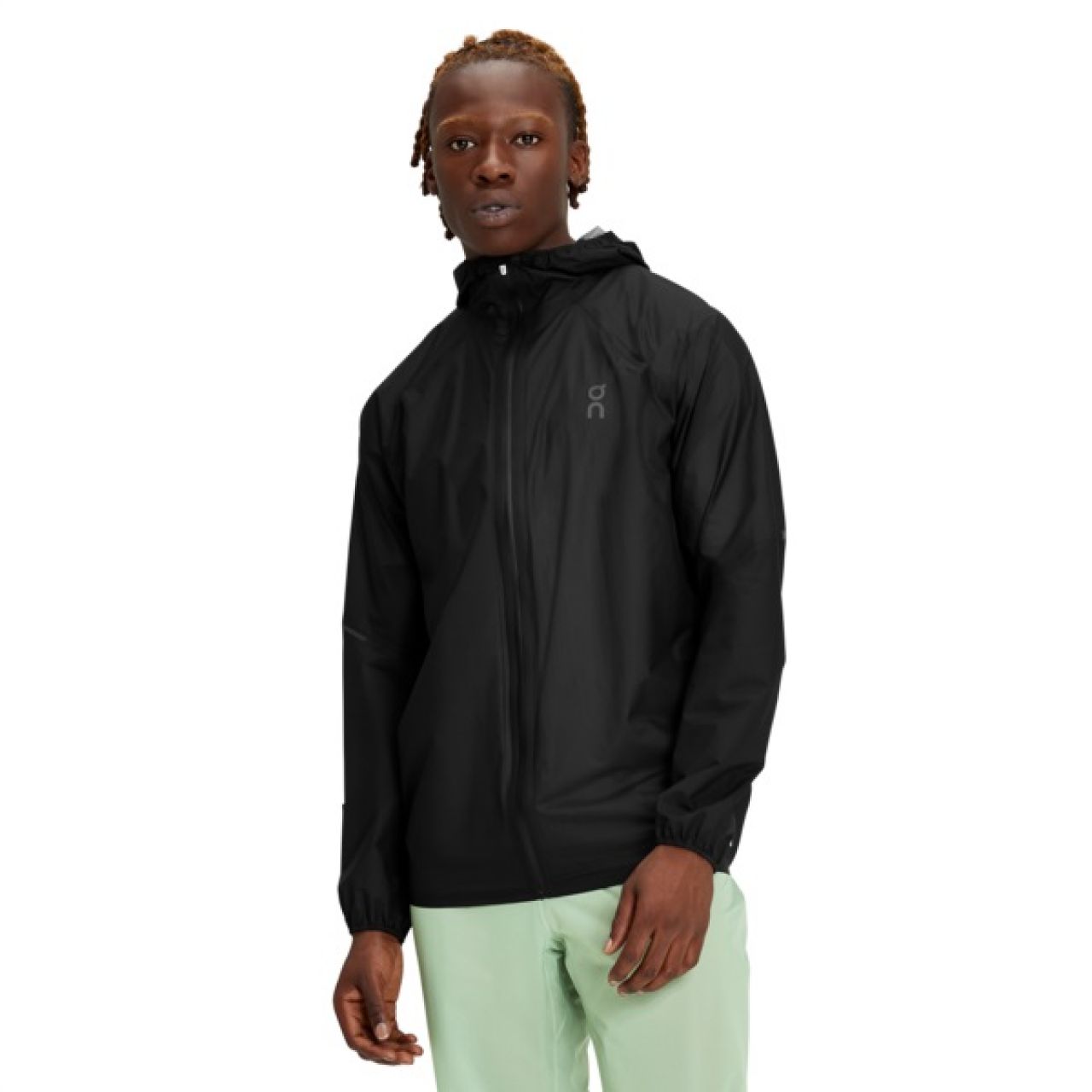 ON RUNNING ULTRA JACKET NOIRE Veste impermeable