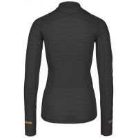 JOHAUG ADVANCE TECH WOOL LONG SLEEVE BLACK Maillot running pas cher