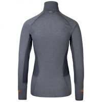 JOHAUG AERIAL WOOL MIX HALF ZIP TOP 2.0 DARK BLUE pas cher