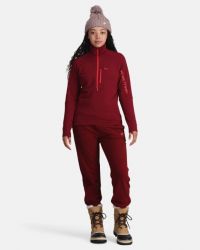 KARI TRAA EMMA LONG SLEEVE ROUGE Seconde couche pas cher