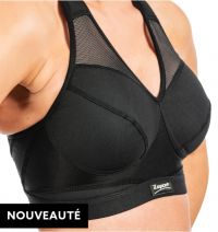 ZSPORT BRASSIERE Z CROSS NOIRE Brassière de sport pas cher