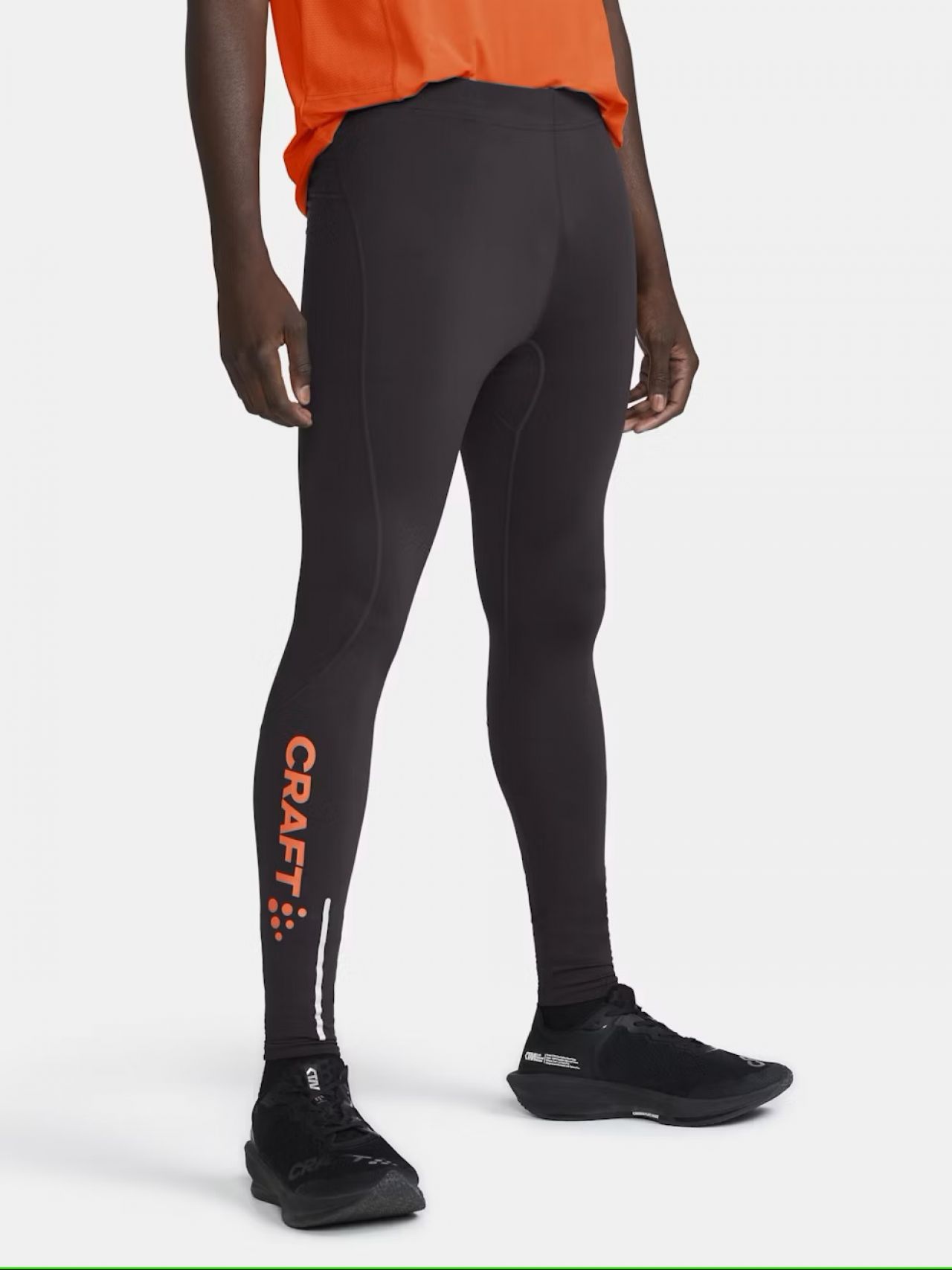 CRAFT ADV ESSENCE WARM TIGHT SLATE Collant Running chaud