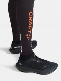 CRAFT ADV ESSENCE WARM TIGHT SLATE Collant Running chaud pas cher