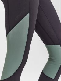 CRAFT ADV ESSENCE WARM TIGHT W SLATE ET THYME Collant Running chaud pas cher