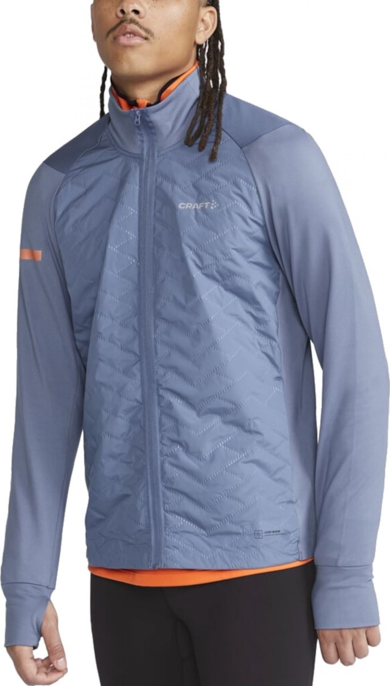 Veste Craft ADV Charge Homme - Coupe-Vent, Matelassée, Pour Entraînement Et Sport En Extérieur (Couleur Blaze) - 7