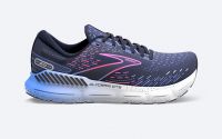 BROOKS GLYCERIN GTS 20 PEACOT ET BLUE  Chaussures de running pas cher